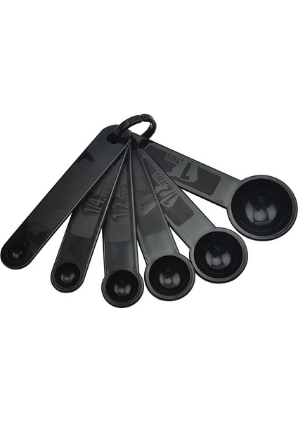Ölçme Kaşığı B 6 Parçalı Set Ölçekli Renkli Ölçme Kaşıkları Un 5 Parça Ölçme Kabı Baharat Kaşığı Mutfak Pişirme Araçları Aksesuarları (Yurt Dışından)