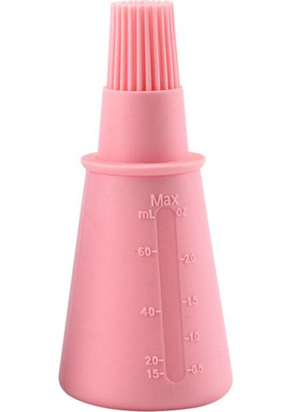 Pembe Silikon Pişirme Bakeware Ekmek Pişirme Fırçaları Pasta Yağı Şişesi Barbekü Teyelleme Fırça Aracı Ölçekli Pişirme Teyelleme Izgara Araçları (Yurt Dışından)