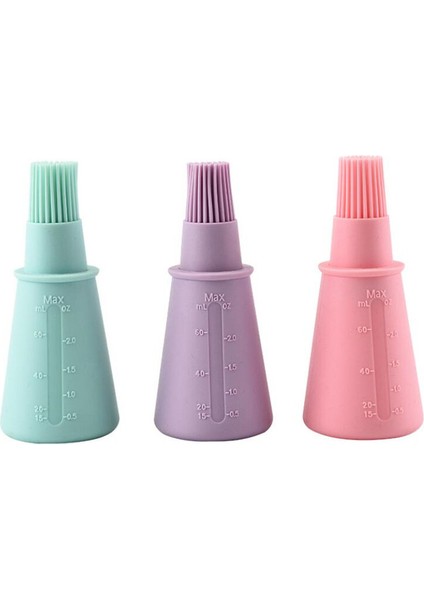 Pembe Silikon Pişirme Bakeware Ekmek Pişirme Fırçaları Pasta Yağı Şişesi Barbekü Teyelleme Fırça Aracı Ölçekli Pişirme Teyelleme Izgara Araçları (Yurt Dışından) modelleri