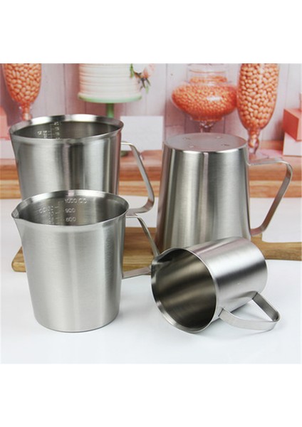 2000ML 304 Paslanmaz Çelik Iç Ölçekli Ölçü Kabı Tasarım Sıvı Çekme Çiçek Mutfak Pişirme Malzemeleri Aletleri (Yurt Dışından) fiyatları