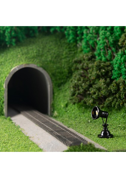 A3 Vintage 1:87 Ölçekli Mimari Düzeni Sokak Minyatür Tren Modeli Spot Işık LED Lamba Direği Diy Mikro Peyzaj Dekorasyon (Yurt Dışından) fiyatları