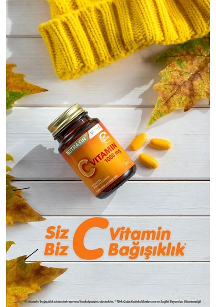 C Vitamin 1000 Mg - C Vitamini Deposu Zaman Salınımlı 30 Tablet 5'li fırsatları