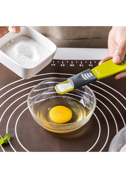 Yeşil Mutfak Ölçümü Ayarlanabilir Tartı Kepçe Pişirme Küreği Kek Pişirme Ölçüm Kaşığı G Kahve Tozu Ölçeği Araçları Aletleri (Yurt Dışından) modelleri