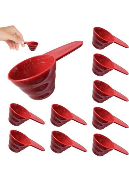 Kırmızı Ölçüm Kaşığı Ölçüm Ölçeği Ölçüm Kaşıkları Kahve Ölçeği Ölçüm Kaşıkları Çay Için Pişirme Gereçleri Kabartma Tozu Baharatlar (Yurt Dışından) fırsatları