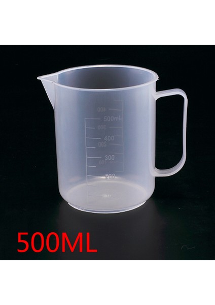 250ML Kendin Yap Pişirme Ölçüm Kabı Gıda Sınıfı Pp Plastik Şeffaf Terazi Bardak Mutfak Pişirme Aletleri 50 100 250 500 1000ML (Yurt Dışından)