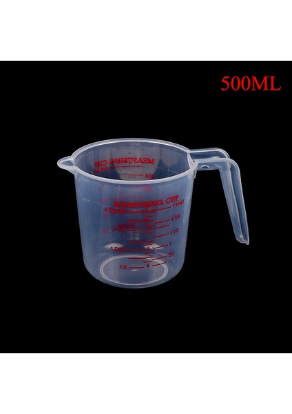 500ML 30ML-1000ML Plastik Ölçekli Ölçüm Kabı Mutfak Pişirme Için Ölçüm Aletleri Mutfak Alet Aksesuarları Ölçme Gıda Pişirme Kapları (Yurt Dışından)