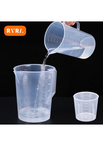 1000 ml Plastik Ölçüm Kabı Hafif Dayanıklı Pişirme Kabı 20 ml 30 ml 50 ml 250 ml 500 ml 1000 ml Taşınabilir Ölçüm Kabı Teraziler Aletler (Yurt Dışından) indirimleri