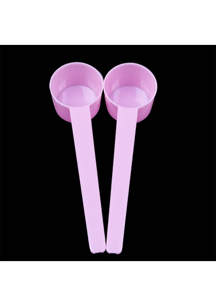 Pembe 100 Adet 5g 9ml Plastik Ölçüm Kahve Kepçesi Ölçekli Pişirme Gereçleri Süt Tozu Laboratuvar Sıvı Kaşığı H77829 (Yurt Dışından)