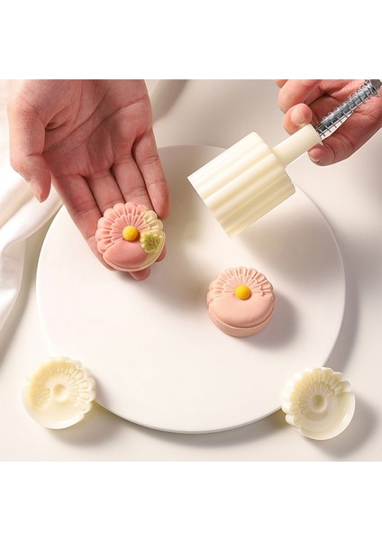 Plastik Mooncake Kalıpları Çiçek Maş Fasulyesi Kek Kalıpları Plastik Mooncake Araçları (Yurt Dışından) fiyatları