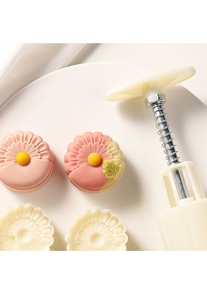 Plastik Mooncake Kalıpları Çiçek Maş Fasulyesi Kek Kalıpları Plastik Mooncake Araçları (Yurt Dışından) indirimleri