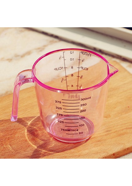 250ML Çok Amaçlı Ölçüm Kabı Isı Direnci Ölçekli Ölçüm Kabı Mutfak Malzemeleri Pişirme Aracı Ölçüm Kabı PINK150/300/600ML (Yurt Dışından) fırsatları
