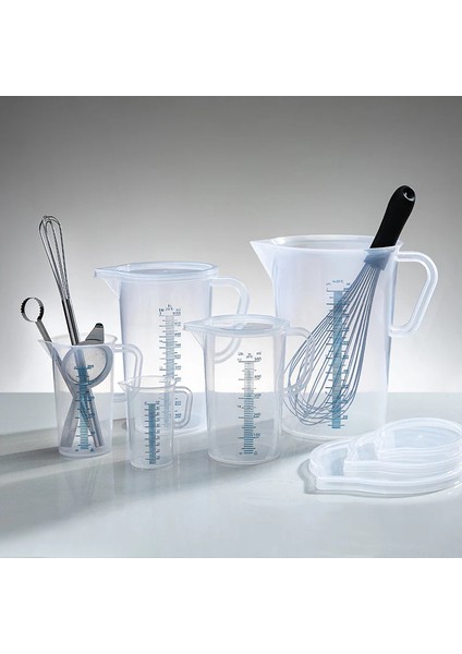 500 ml Kapaklı Shimoyama Plastik Mezun Ölçüm Kabı Mutfak Pişirme Sıvı Ölçüsü Sürahi Bardak Konteyner Şeffaf Dekantör Şişe Ağzı Karıştırma Fincan Aracı (Yurt Dışından) modelleri