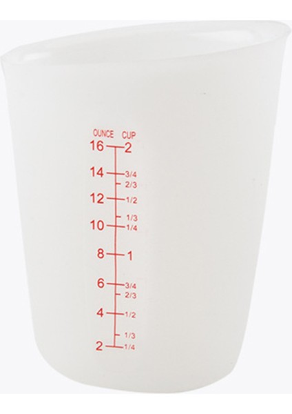Çift Ölçekli 100ML Silikon Ölçüm Kabı, Yumuşak Ölçüm Kabı, Pişirme Araçları, El Yapımı Kendin Yap, 250 ML,500ML (Yurt Dışından)