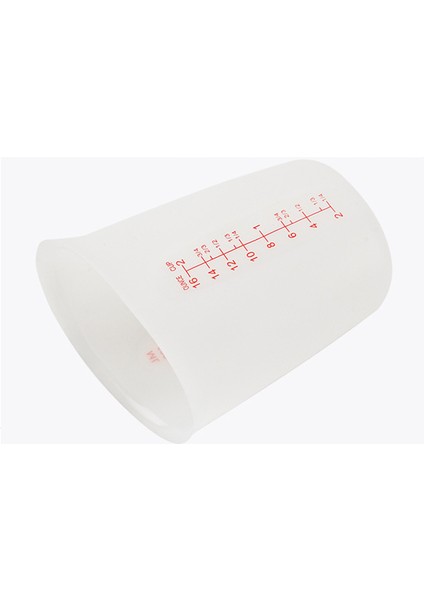 Çift Ölçekli 100ML Silikon Ölçüm Kabı, Yumuşak Ölçüm Kabı, Pişirme Araçları, El Yapımı Kendin Yap, 250 ML,500ML (Yurt Dışından)