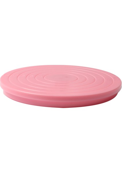 Pembe Kek Tatlı Aletleri Döner Tabla Kek Dekorasyonu Döner Tabla Standı Kendin Yap Kek Döner Tabla Pasta Pişirme Yemek Tepsisi (Yurt Dışından)