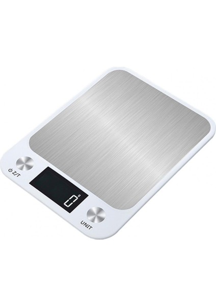 C22.5X16.5X1.9CM Mutfak Dijital Terazisi LCD Tartım Gıda Diyeti Ölçme Pişirme Pişirme Tartım Ot Gıda Terazisi G Oz Tl, Lb kg Su/sütml (Yurt Dışından)
