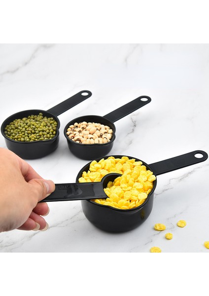 Ölçüm Kabı C Ölçekli 6 Parçalı Set Renkli Ölçüm Kaşıkları Un 5 Parçalı Ölçüm Kabı Baharat Kaşığı Mutfak Pişirme Araçları Aksesuarlar (Yurt Dışından)