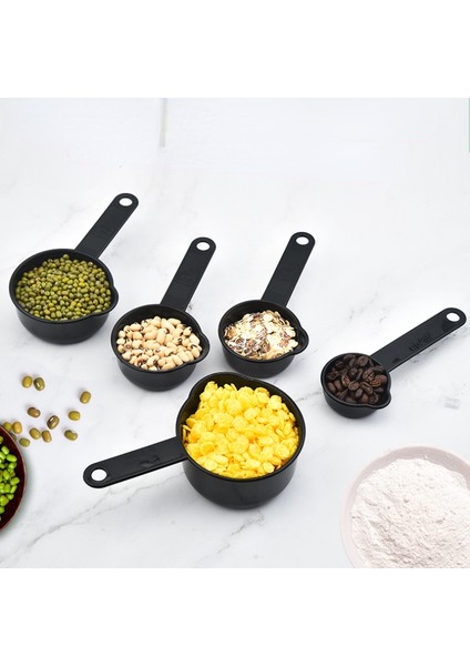 Ölçüm Kabı C Ölçekli 6 Parçalı Set Renkli Ölçüm Kaşıkları Un 5 Parçalı Ölçüm Kabı Baharat Kaşığı Mutfak Pişirme Araçları Aksesuarlar (Yurt Dışından)