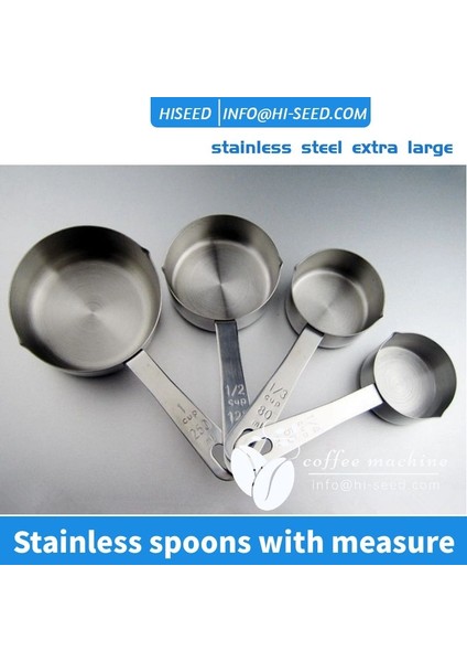 5 Adet Kiti 401-500ML Paslanmaz Çelik Ölçüm Kabı Dört Parçalı Mutfak Ölçüm Kaşığı Ölçeği Kombinasyonu Pişirme Süt Çay Eşyaları (Yurt Dışından) fiyatları