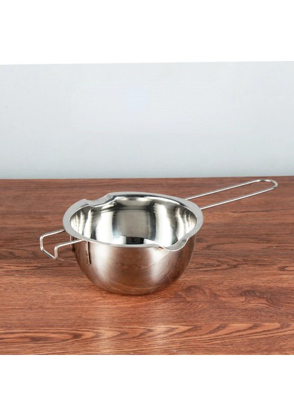 304 Ince Atış 400ML Paslanmaz Çelik Mum Eritme Potası Gıda Sınıfı Çikolata Buz Küpleri Tereyağı Şeker Eritme Kabı Pişirme ve Mum Yapımı Yeni (Yurt Dışından)