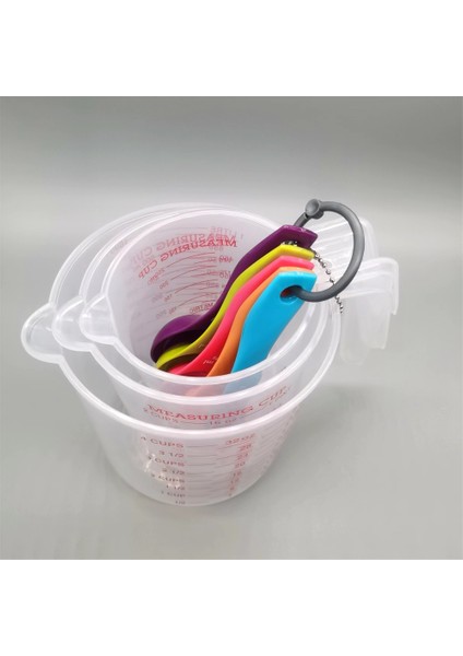 Stil C Tuz Yağ Kaşığı Lovely Kitchen Colourworks Ölçüm Kaşıkları Kaşık Bardak Pişirme Gereçleri Seti Kiti 1 ml 2,5 ml 5 ml 7,5 ml 15 ml (Yurt Dışından)