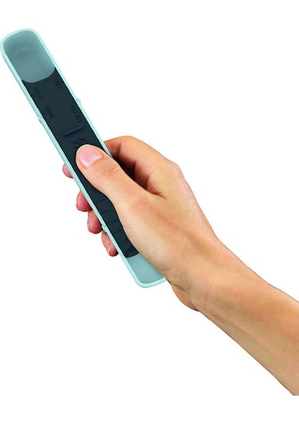 Grayblack Plastik Ölçüm Kaşığı Dozaj Kaşık 12-Speed Ayarlanabilir Ölçekli Pişirme Aracı Çay Kaşığı Ölçü Mutfak Aksesuarları Ölçü Aracı (Yurt Dışından) indirimleri