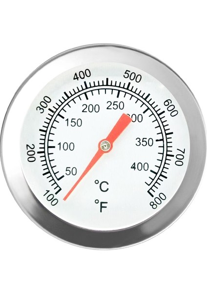 400 Derece Santigrat 52MM Fırın Termometresi Barbekü Tütsüleme Izgara Sıcaklık Ölçer Metre Barbekü Et Termometresi Pişirme 50-400/50-500 Derece Santigrat (Yurt Dışından)