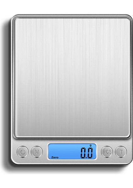 Gümüş Dijital Mutfak Terazisi 3000G/ 0.1g Küçük Mücevher Terazisi Gıda Terazileri Dijital Ağırlık Gram ve Oz Dijital Gram Terazisi Lcd/ Tara (Yurt Dışından)