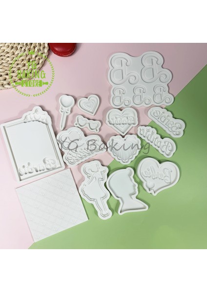 SM-3750 3D Film Karikatür Kız/erkek/kalp Gözlük Silikon Kalıp Çikolata Fondan Kalıp Diy Kil Reçine Modeli Kek Dekorasyon Aracı Bakeware (Yurt Dışından) fiyatları