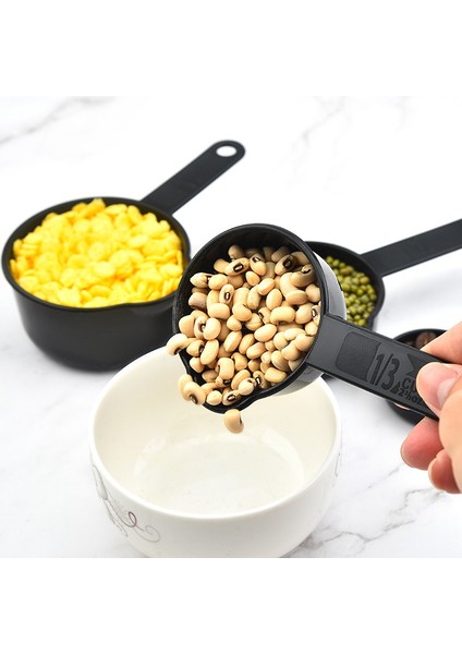 Ölçme Kabı D 6 Parçalı Set Ölçekli Renkli Ölçme Kaşıkları Un 5 Parça Ölçme Kabı Baharat Kaşığı Mutfak Pişirme Araçları Aksesuarları (Yurt Dışından) fırsatları