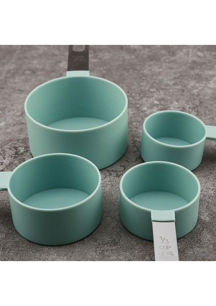 4 Adet Pembe Fincan 4 Adet Mutfak Gereçleri Ölçüm Kaşıkları Bardak Seti Çelik Saplı Çay Kaşığı Kahve Şeker Kepçe Kek Pişirme Pişirme Aletleri (Yurt Dışından) indirimleri