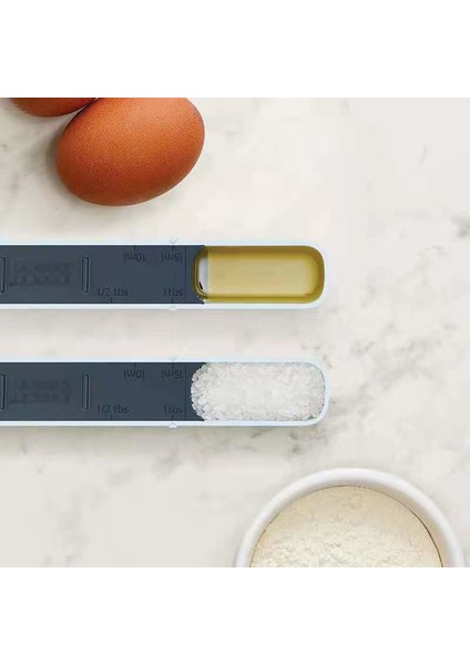 Grayblack Plastik Ölçüm Kaşığı Dozaj Kaşık 12-Speed Ayarlanabilir Ölçekli Pişirme Aracı Çay Kaşığı Ölçü Mutfak Aksesuarları Ölçü Aracı (Yurt Dışından) fiyatları