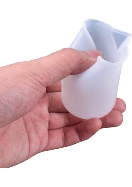 010052 Ölçekli Kendin Yap El Yapımı Alet 100 ml Tek Kullanımlık Silikon Ölçüm Kabı Fondan, Çikolata, Mum, Sabun Pişirme Aksesuarları (Yurt Dışından) modelleri