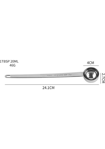 15ML Paslanmaz Çelik Kahve Kaşığı Yemek Kaşığı Ölçüm Kaşığı Kahve Kaşığı 5ml 10ML 15ML 20ML 25ML 30ML Uzun Saplı Kahve Kaşıkları (Yurt Dışından) indirimleri