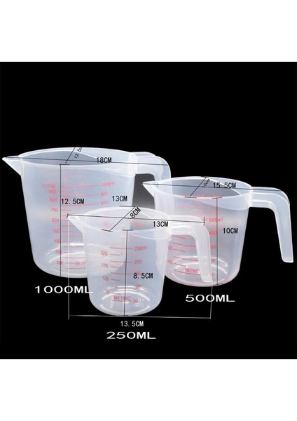Stil A Plastik Ölçüm Kabı Sürahi Dekantör Şişe Ağzı Yüzey Mutfak Aracı Malzemeleri Kaliteli Fincan Mezun Kaliteli Mutfak (Yurt Dışından) fiyatları