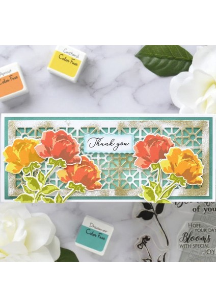 Resim 7 Ince Dalgalı Daireler Kareler Kalpler Çapraz Tarak Balık Pulları Kesme Kalıpları Kendin Yap Scrapbooking Kartlar El Sanatları Yapımı Yeni 2021 (Yurt Dışından)