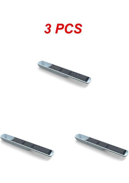 Stil A 3 Adet 1 ~ 10 Adet Plastik Ölçüm Kaşığı Dozaj Kaşığı 12 Hız Ayarlanabilir Ölçekli Pişirme Aracı Çay Kaşığı Ölçü Mutfak Aksesuarları Ölçü (Yurt Dışından)
