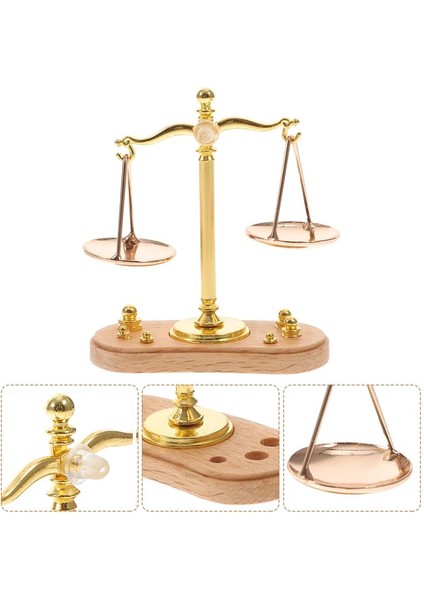 Ölçekli Balancemini Adalet Vintage Ağırlık Terazileri Minyatür Dekor Metal Forkids Mobilya Tartı Kefesi Kuyumculuk 1 Retro Ev 12 (Yurt Dışından) fırsatları