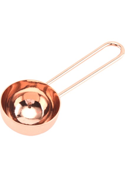 Rose Golden Mutfak Ölçü Kaşığı Ev Pişirme Pişirme Un Baharat Kahve Tozu Ölçü Kaşığı, Rose Golden (Yurt Dışından)