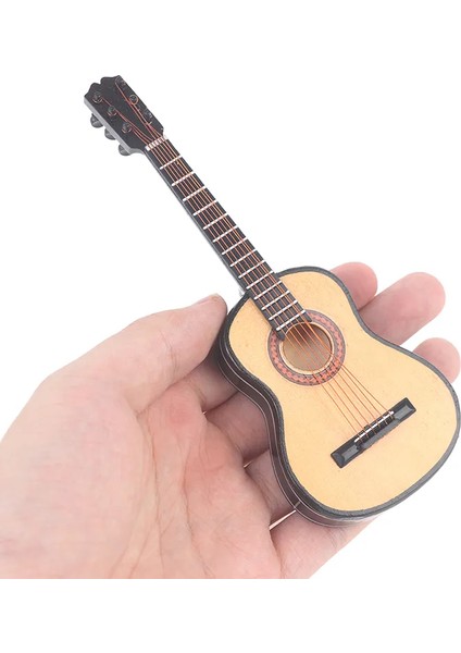 A 1:12 1:6 Bebek Evi Minyatür Müzik Elektro Gitar Ahşap Çocuk Oyuncakları Dekor Ev Enstrüman Modeli Aksesuarları (Yurt Dışından) modelleri