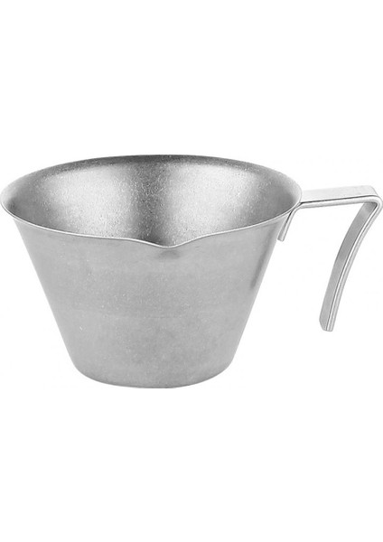Gümüş 100ML Kahve Ölçüm Kabı Espresso Ölçüm Kabı Kahve Sosları Için Hassas Ölçüm Bardakları Gıda Sınıfı 100ML Ölçekli Bardak 2oz Paslanmaz (Yurt Dışından)