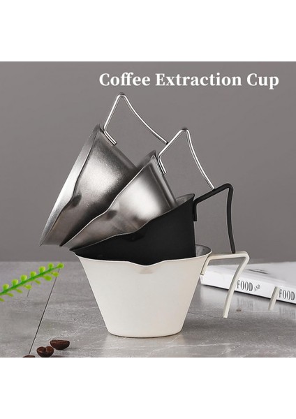 Gümüş 100ML Kahve Ölçüm Kabı Espresso Ölçüm Kabı Kahve Sosları Için Hassas Ölçüm Bardakları Gıda Sınıfı 100ML Ölçekli Bardak 2oz Paslanmaz (Yurt Dışından)