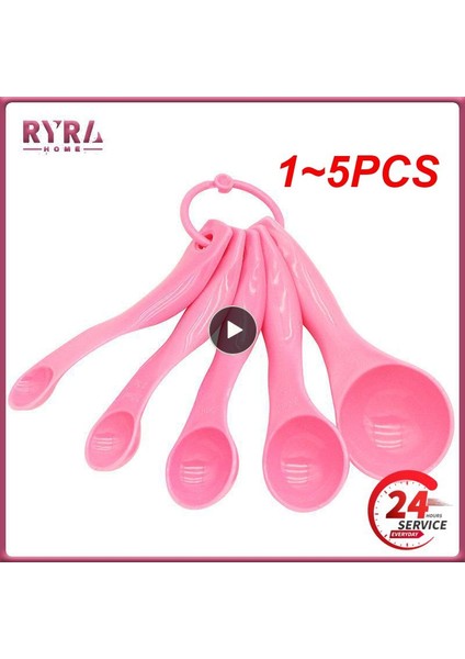 Stil A 1 Adet 1 ~ 5 Adet 5 Parçalı Set Renkli Ölçüm Kaşıkları Çift Ölçekli Mutfak Pişirme Araçları Süt Tozu Renkli Plastik Ölçüm Kaşıkları (Yurt Dışından) indirimleri