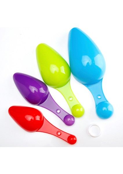 Çok 4 Adet Büyük Plastik Ölçme Bardak Ölçme Kaşık Seti Pişirme Çay Kaşığı Mutfak Aletleri (Yurt Dışından) indirimleri