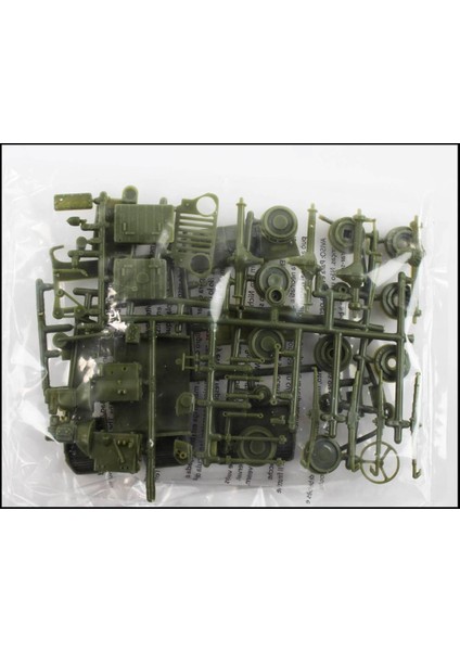 882 1/25 Godzilla Army Jeep Demonte Plastik Maketi