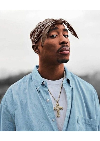 Tupac Shakur Oda Duvar Poster 30X42 cm Çerçevesiz