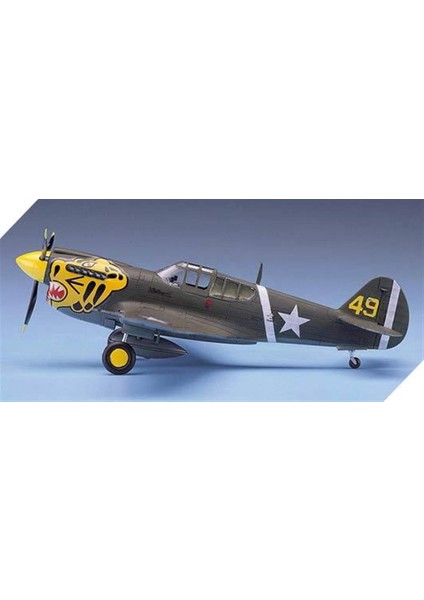 12468 1/72 Ölçek, P-40E Warhawk Savaş Uçağı, Plastik Model Kiti fırsatları