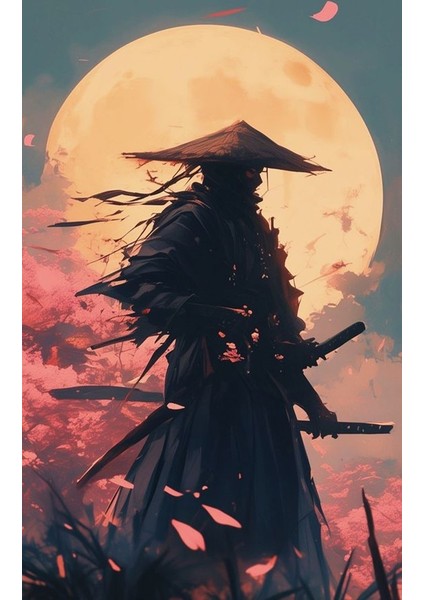 Japon Dövüş Sanatı Tasarım Poster 30X42 cm Çerçevesiz