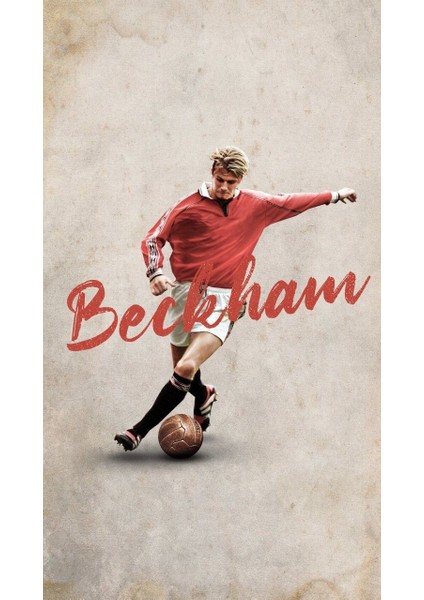 David Beckham Tasarım Oda Duvar Poster 30X42 cm Çerçevesiz