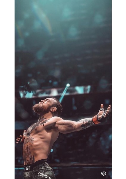 Conor Mcgregor Duvar Poster 30X42 cm Çerçevesiz